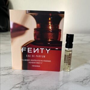 Brand New Fenty Eau de Parfum 1.5ml Sample in Card